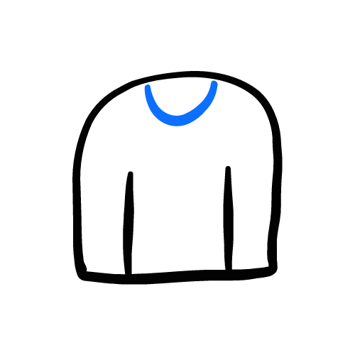 Reprise des côtés t-shirt polo